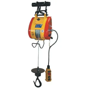 KIO300L - 300KG, 240V 5*60M ROPE - Mini Winch - Portable Lifting Hoist
