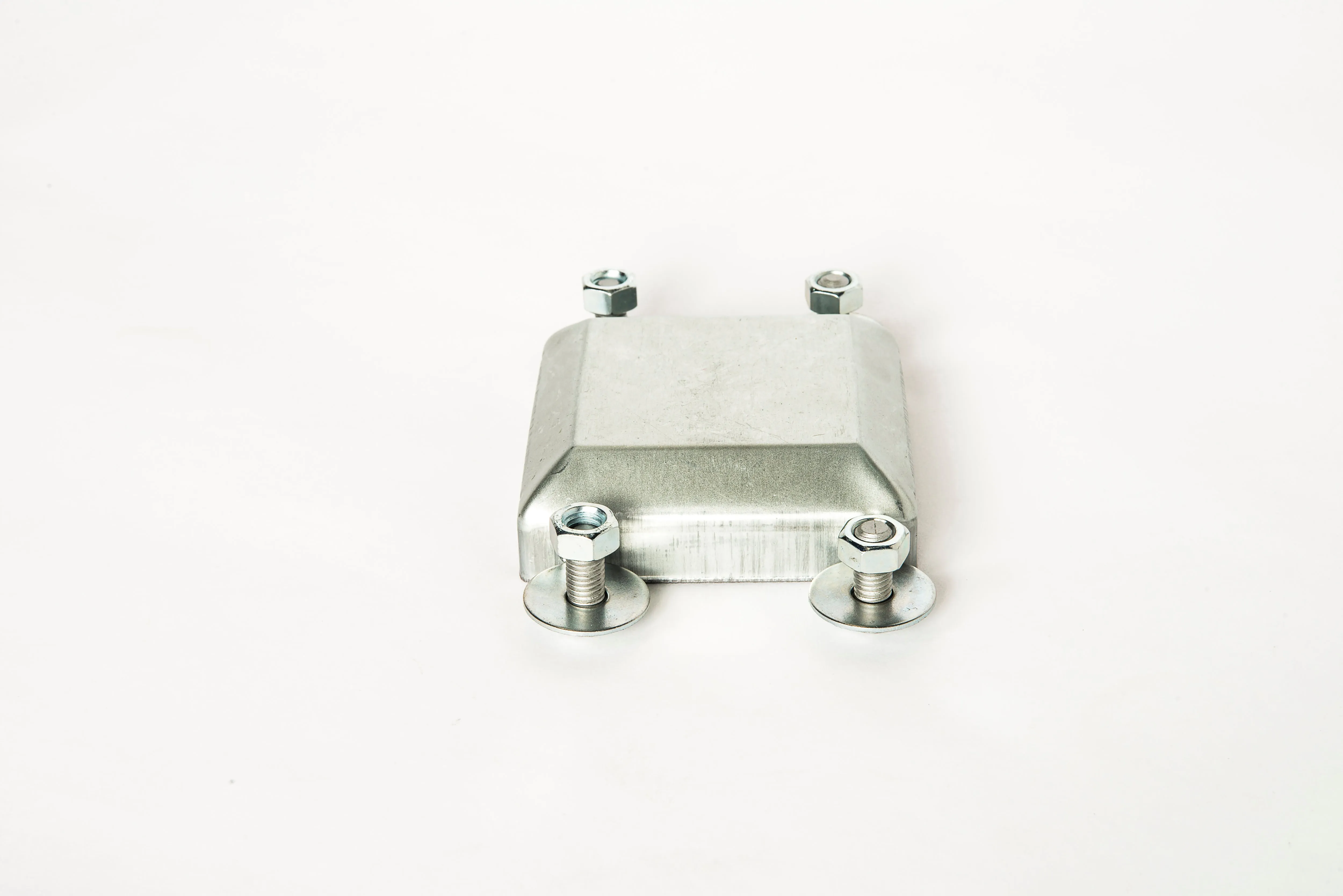 KIT - FRP Pole 2.4m , Meter Box 5 Half Box 450x225 Galvanized, with Window & Lock