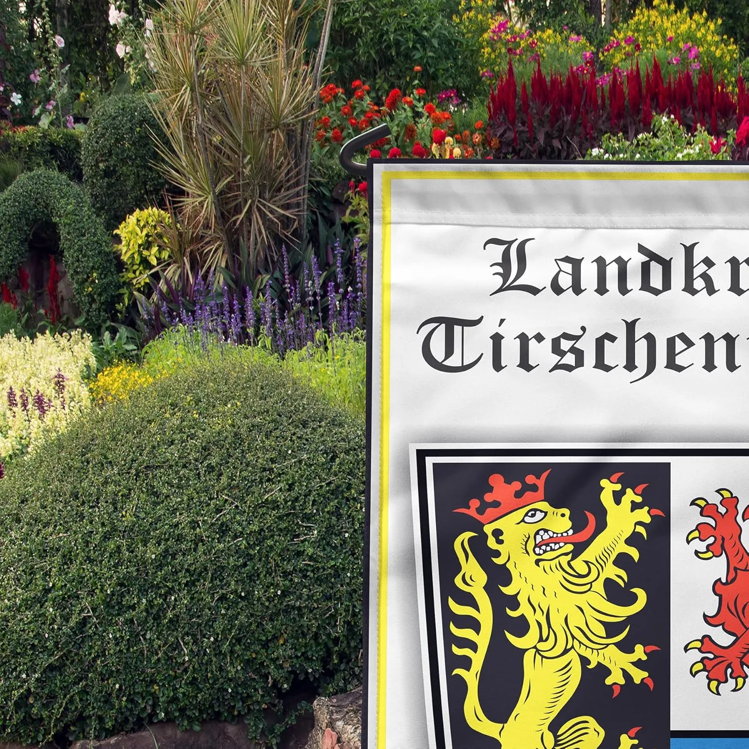 Landkreis Tirschenreuth Germany 12x19 Inches Double Sided Garden Flag (Tirschenreuth)