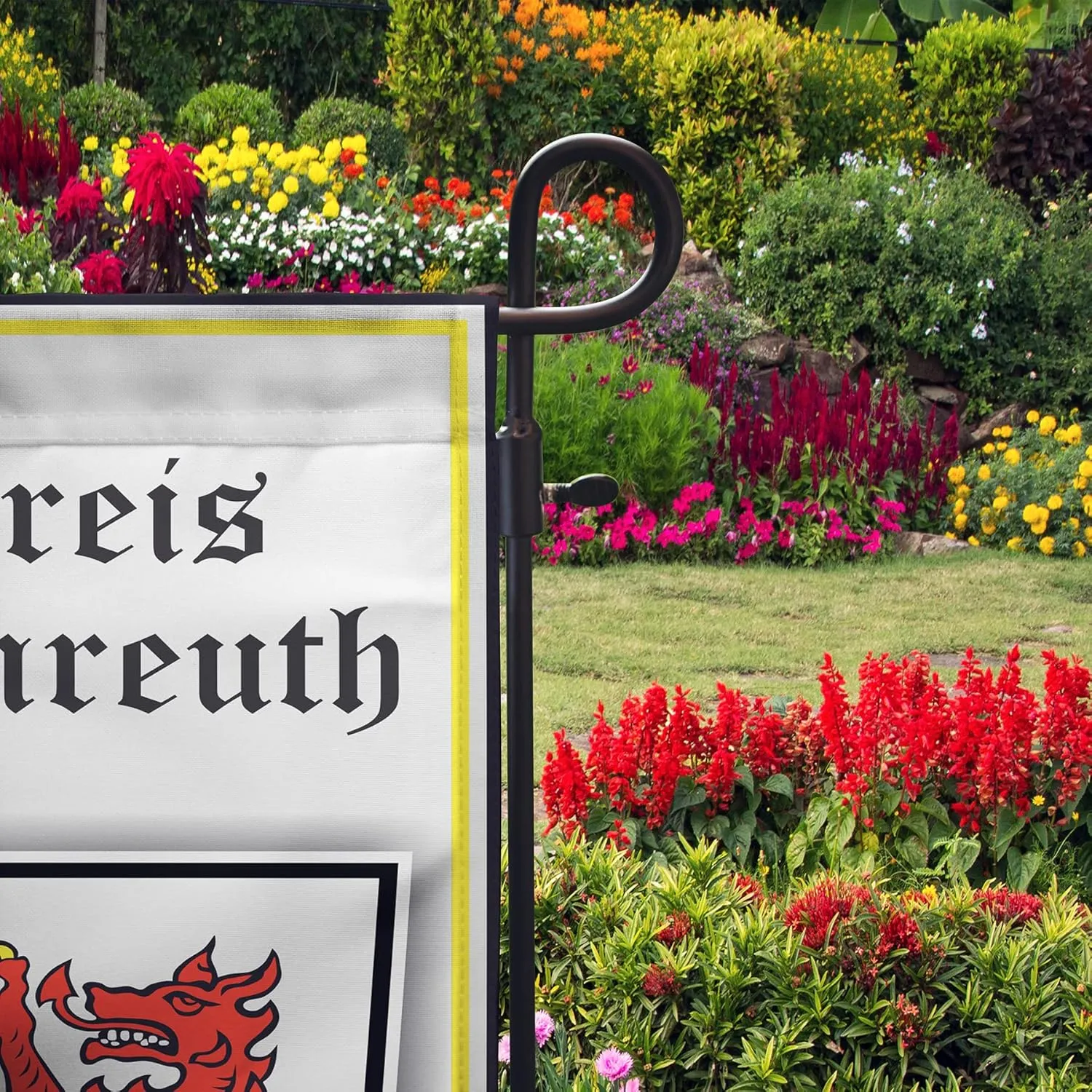 Landkreis Tirschenreuth Germany 12x19 Inches Double Sided Garden Flag (Tirschenreuth)