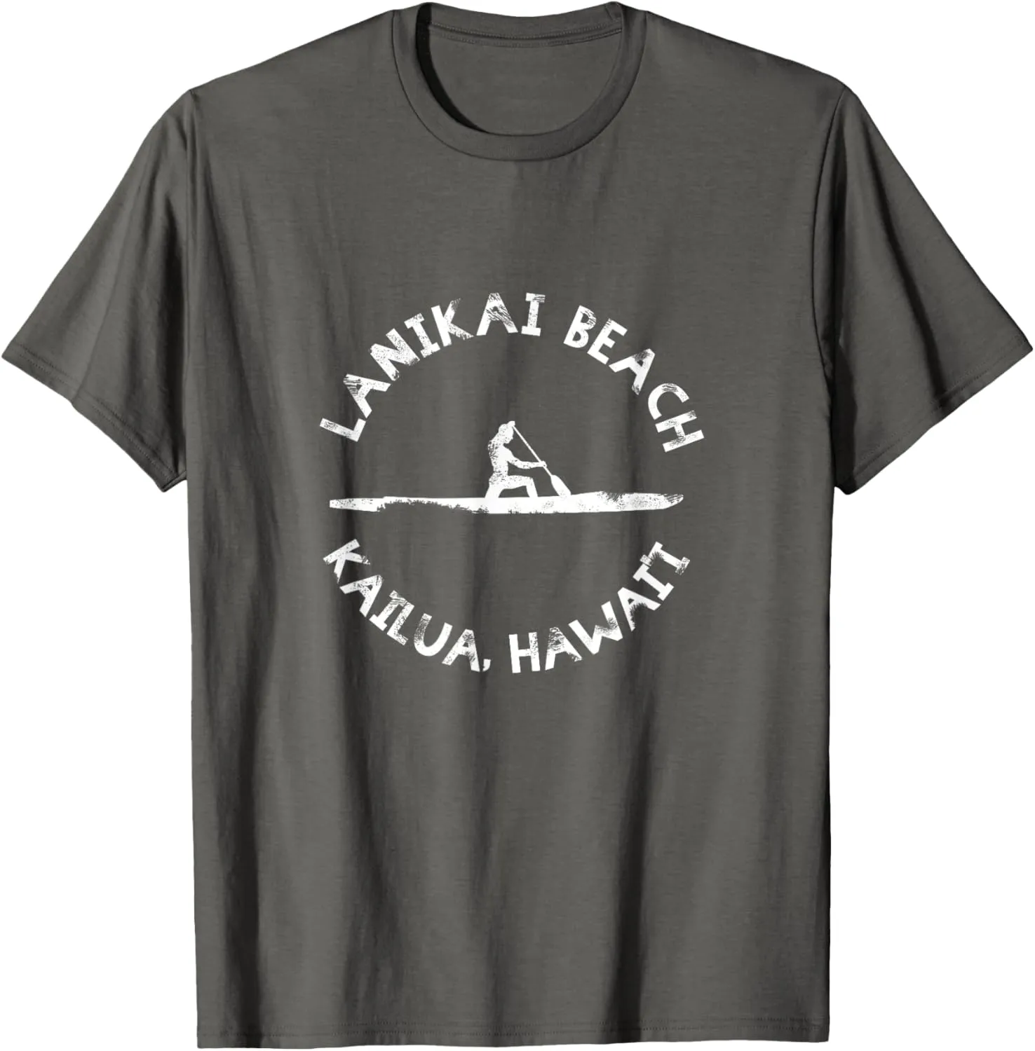 Lanikai Beach Kailua Hawaii Canoe Kayak T-shirt T-Shirt