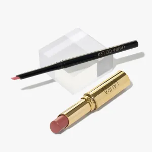 LAURA GELLER NEW YORK Love Your Lips Duo: Jelly Balm Moisturizing Tinted Lip Balm, A Latte Love   Modern Classic Long-Lasting Lip Liner, Radiant Rose