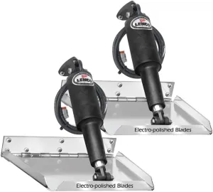 Lenco 15037-101 Trim Tab Kit, 12" x 12", 12V