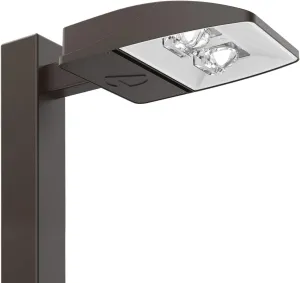 Lithonia Lighting Outdoor ESX1 LED P2 5000K Type 3 Optic MVOLT Universal Pole Mounting Bi-Level Area Light in Bronze
