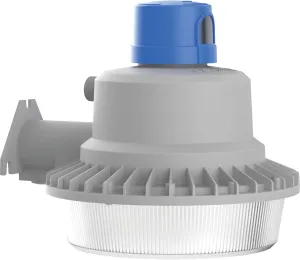 Lithonia Lighting Outdoor LED Dusk Dawn Security Light, Switchable, MVOLT, Photocell Sensor, Gray (BGR ALO SWW2 MVOLT PER DNA M2)
