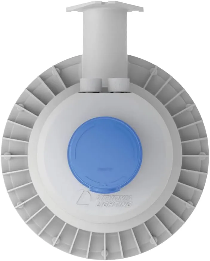 Lithonia Lighting Outdoor LED Dusk Dawn Security Light, Switchable, MVOLT, Photocell Sensor, Gray (BGR ALO SWW2 MVOLT PER DNA M2)