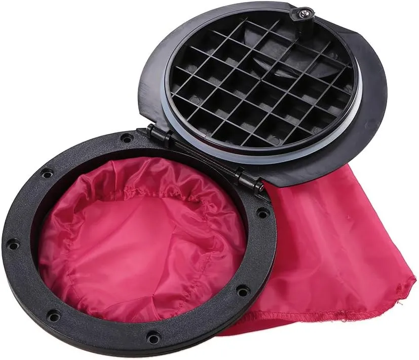 Lixada 6''/9" Deck Plate Hatch Cover Kit with Storage Bag for Marine Inflatable Boat Kayak Rigging