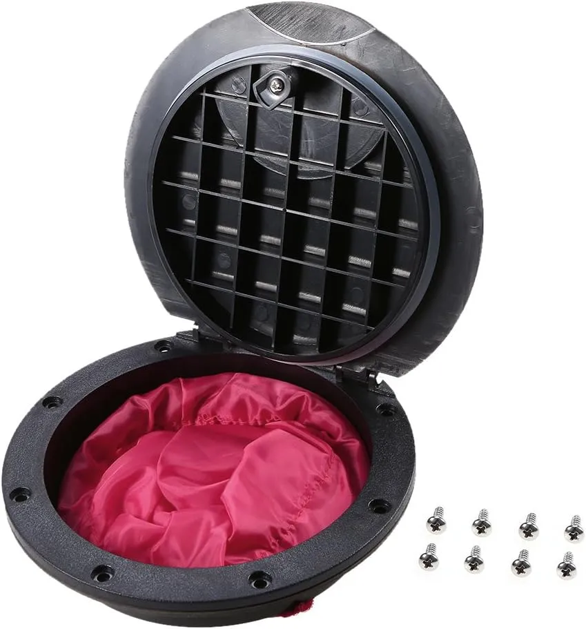 Lixada 6''/9" Deck Plate Hatch Cover Kit with Storage Bag for Marine Inflatable Boat Kayak Rigging