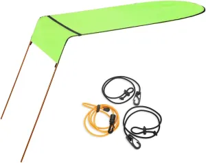 Lixada Kayak Boat Canoe Sun Shade Canopy for Single Person