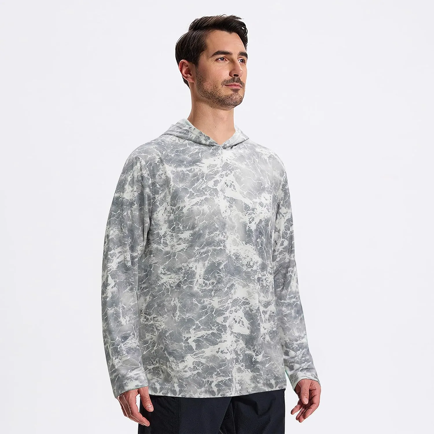 LOOGU Men’s Hunting Camo Shirt Lightweight, Camouflage Shirts for Men Long Sleeve Shirt for Fishing Hiking Camping