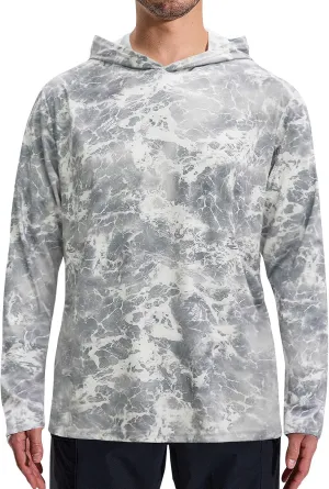 LOOGU Men’s Hunting Camo Shirt Lightweight, Camouflage Shirts for Men Long Sleeve Shirt for Fishing Hiking Camping