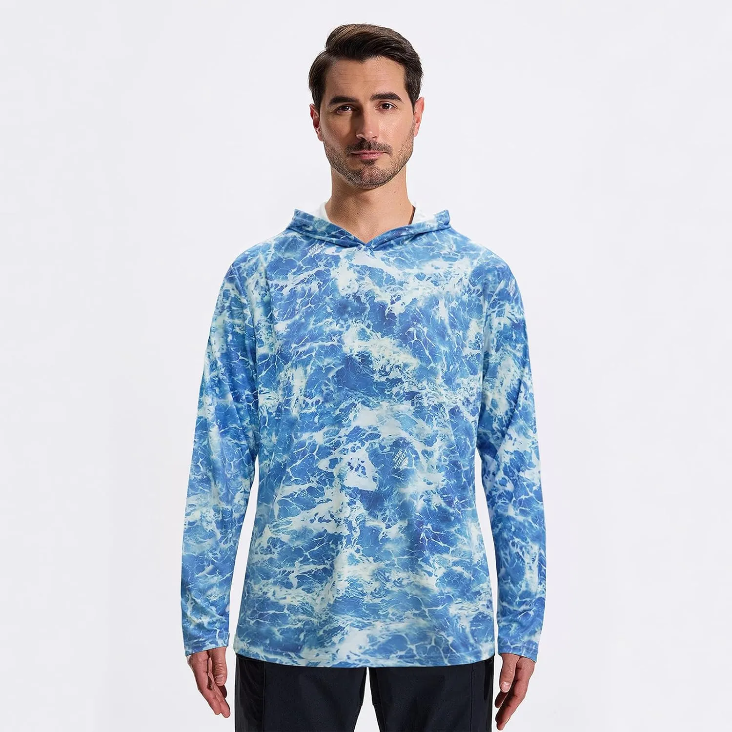 LOOGU Men’s Hunting Camo Shirt Lightweight, Camouflage Shirts for Men Long Sleeve Shirt for Fishing Hiking Camping