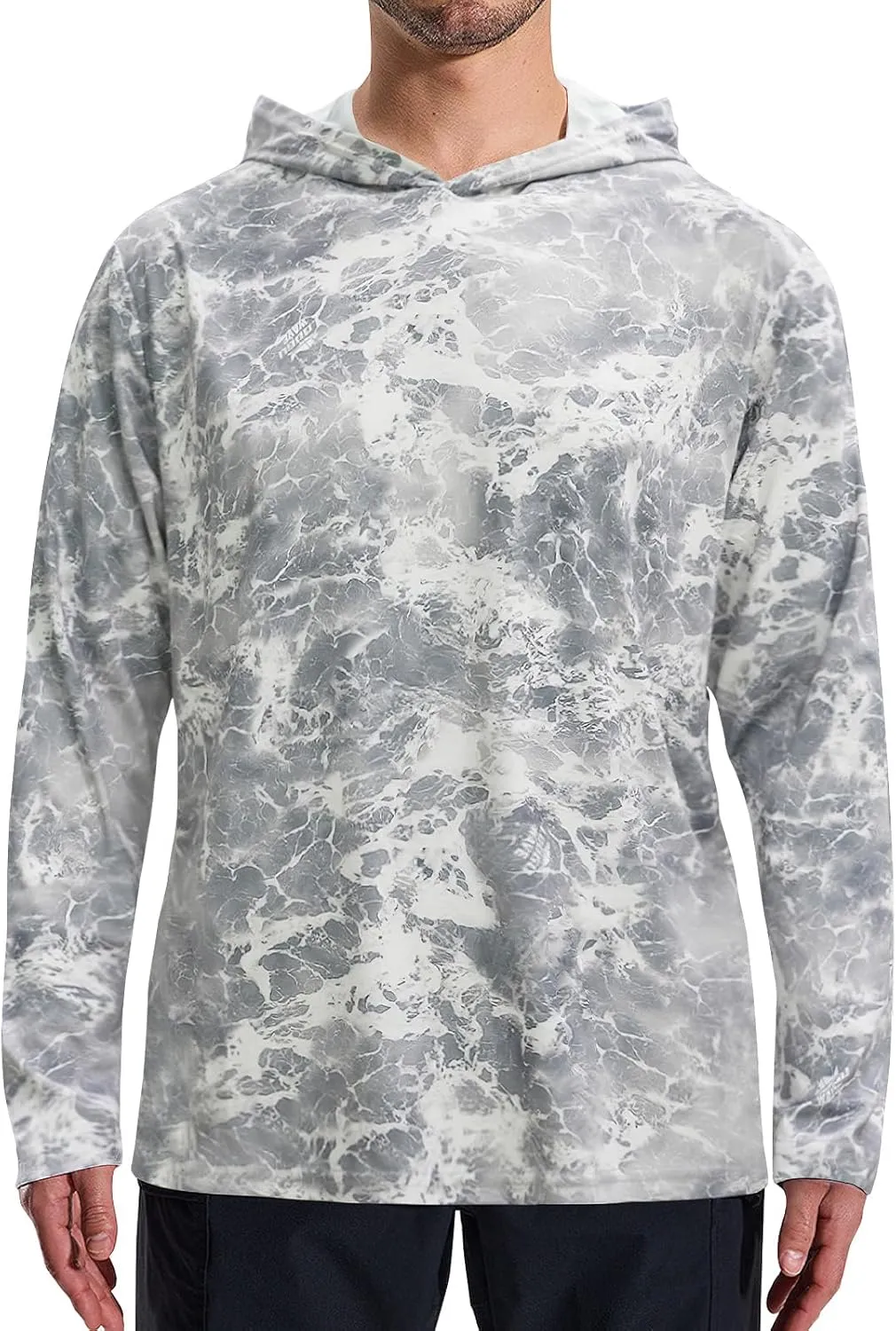 LOOGU Men’s Hunting Camo Shirt Lightweight, Camouflage Shirts for Men Long Sleeve Shirt for Fishing Hiking Camping