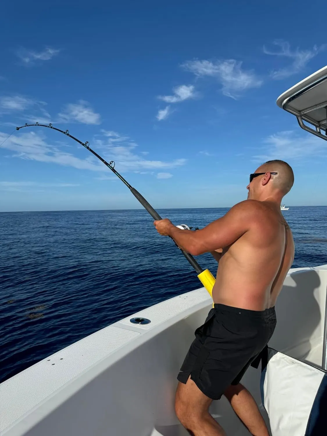 Luna Sea Cush-it Floating Fishing Rod Butt Cushion for Medium & Large Fish - Sea Cush Floater - Foam Rod Butt End Cushion - Saltwater Rod Holder Base Support for Better Control
