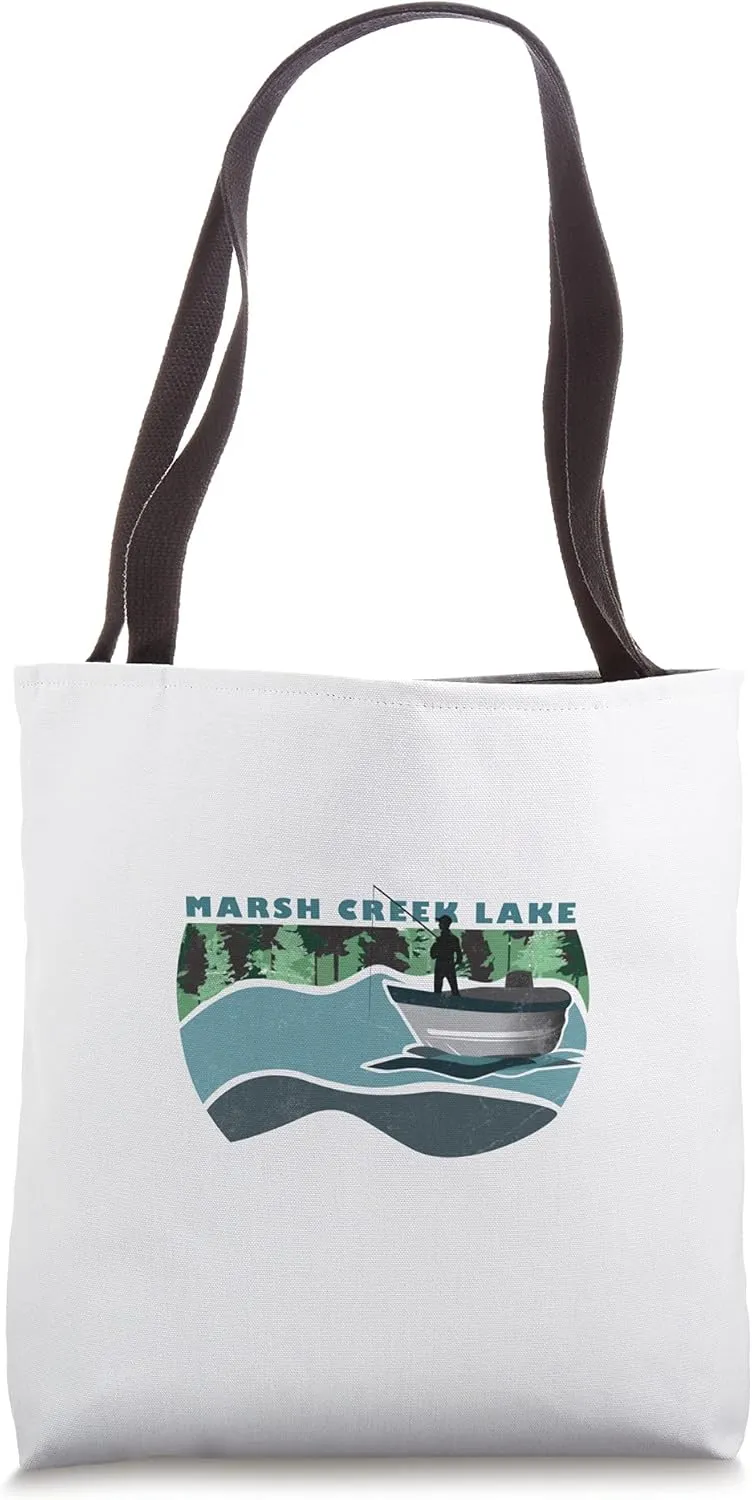Marsh Creek Lake Tote Bag