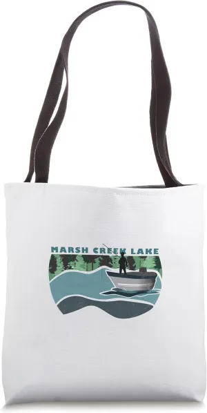 Marsh Creek Lake Tote Bag