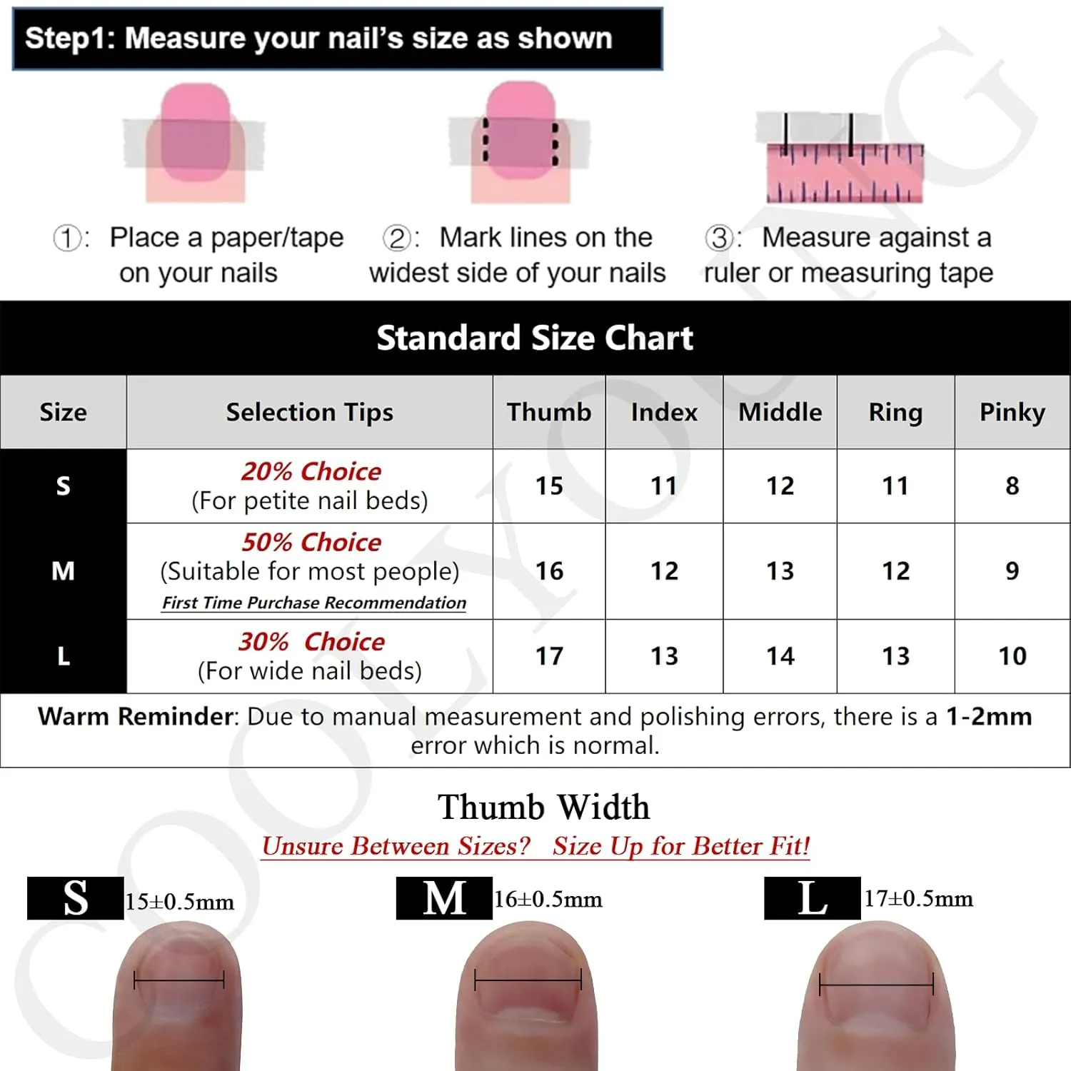 Medium Press On Nails, Blue Press On Nails, Starry Sea, Handmade and Reusable, Cute Fake Nails, Holiday Nails Press On, 10 Pieces Blue Press On Nails with 1 Storage Bag and Gel Nail Kit