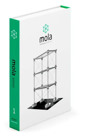Mola Structural Kit 1 | Magnetic Modular Kit for Engineering and Architecture Education | 122 Pieces   Practical Guide