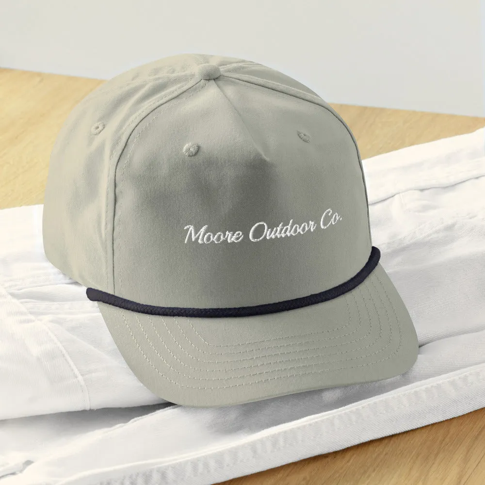 Moore Outdoor Co. Rope Hat - Snapback/Unisex