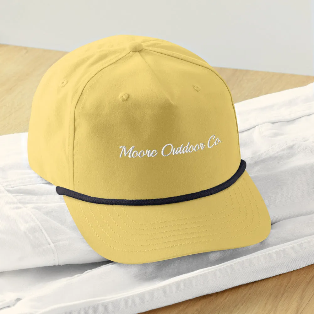 Moore Outdoor Co. Rope Hat - Snapback/Unisex