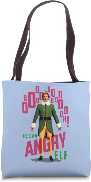 Movie He's an Angry Elf Tote Bag