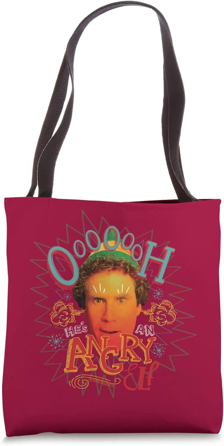 Movie Oooooh He's an Angry Elf Tote Bag