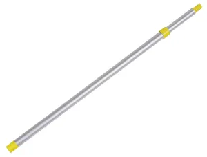 MR.LONGARM Mr. LongArm Twist-Lok 9248 Extension Pole, 1 in Dia, 4.3 to 8.1 ft L, Aluminum, Aluminum Handle, Round Handle