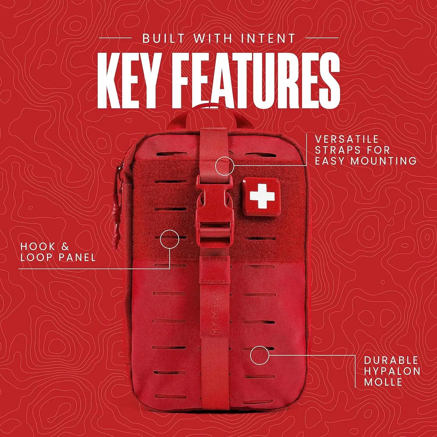 My Medic MyFAK Standard First Aid Kit Comprehensive, Items, for 2 to 4 People