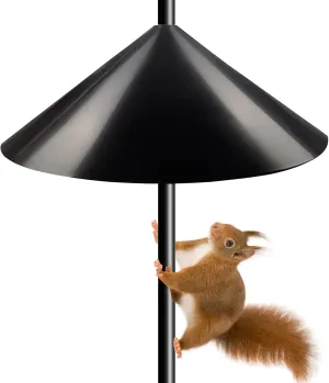 New Squirrel Baffle, Wrap Around Bird House Squirrel Guard Baffle Protect Outside Hang Bird Feeders and Pole Mount from Raccoon Squirrels Rodents(14inch)