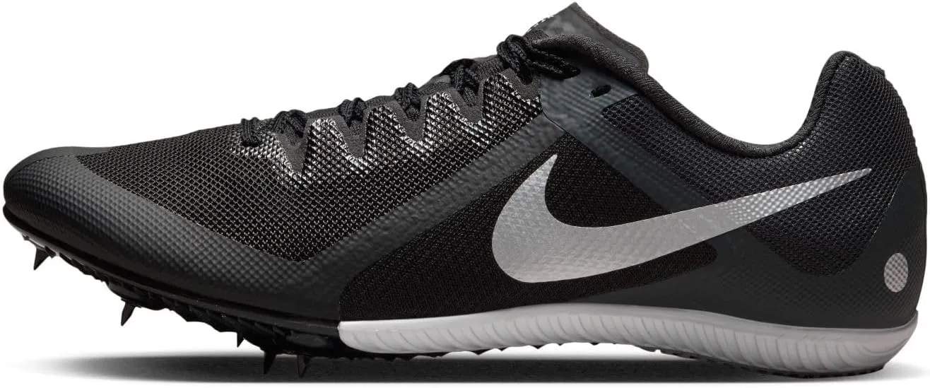 Nike Rival Multi Track & Field Multi-Event Spikes (DC8749-001, Black/Light Smoke Grey/Dark Smoke Grey/Metallic Si) Size 11