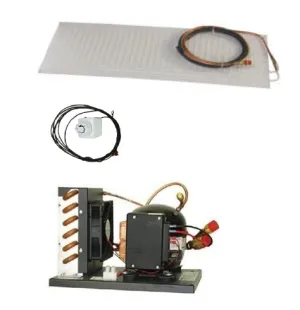 Nova Kool LT211-FM Low-Power Fridge-Freezer Kit With BDF50 Compressor - 12V to 24V - 200L or 380L Fridge (LT211-FM)