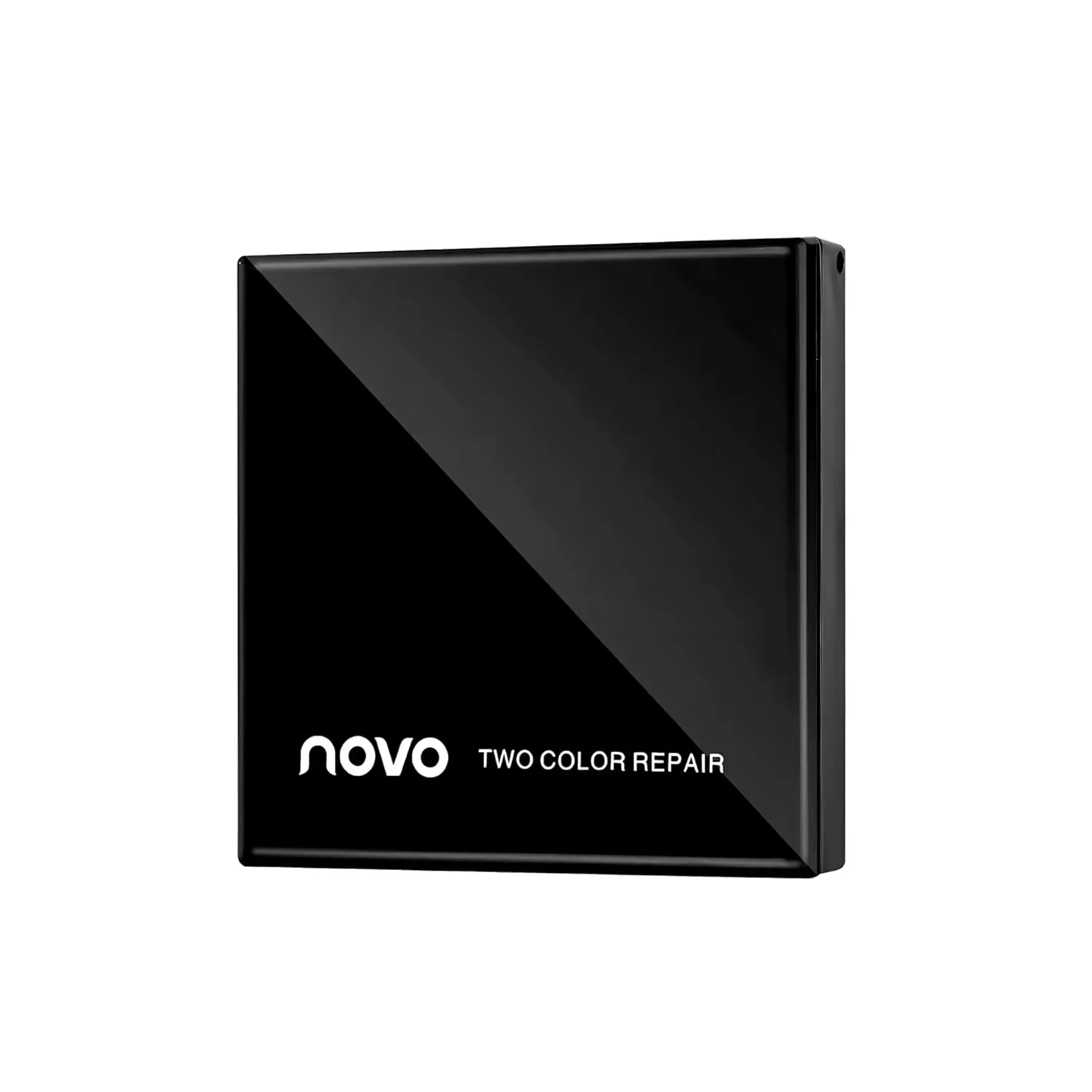Novo 2-in-1 Contour & Highlighter Palette - Silky Smooth Texture, Long-lasting, Fade-proof, Easy to Blend, Enhances Radiance, Perfect for Flawless Makeup (3# Chocolate Cream Topping, Net Weight: 8g)