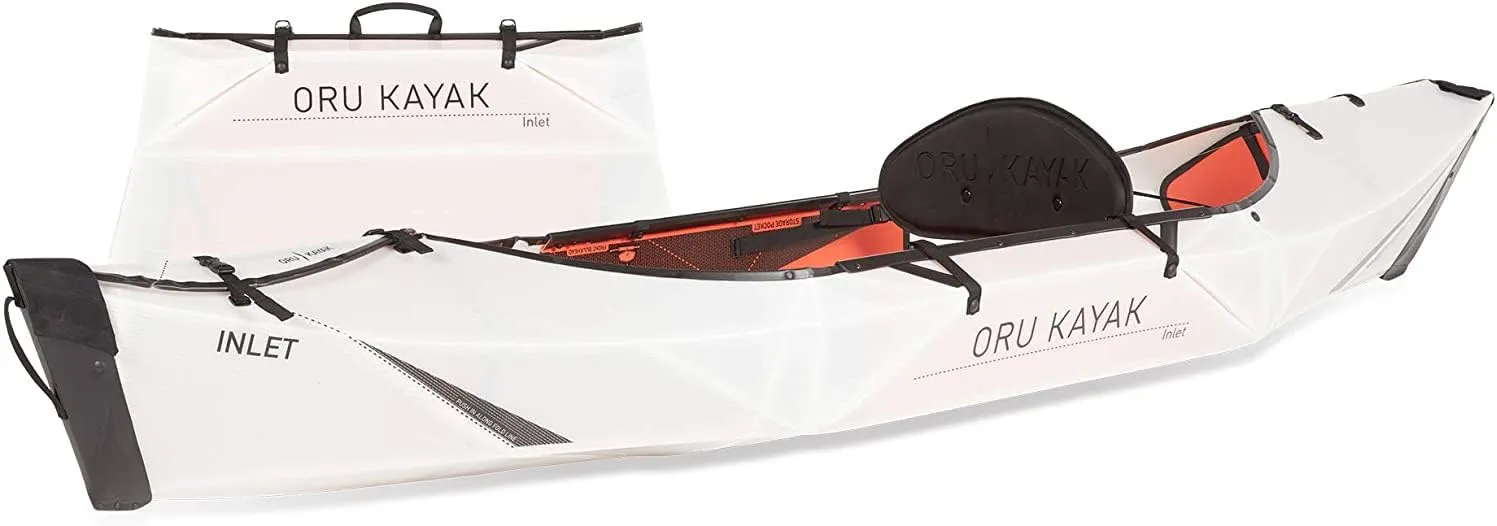 Oru Kayak Foldable Kayak Inlet | Stable, Durable, Lightweight - Lake and River Kayaks - Beginner, Intermediate - Size (Unfolded)