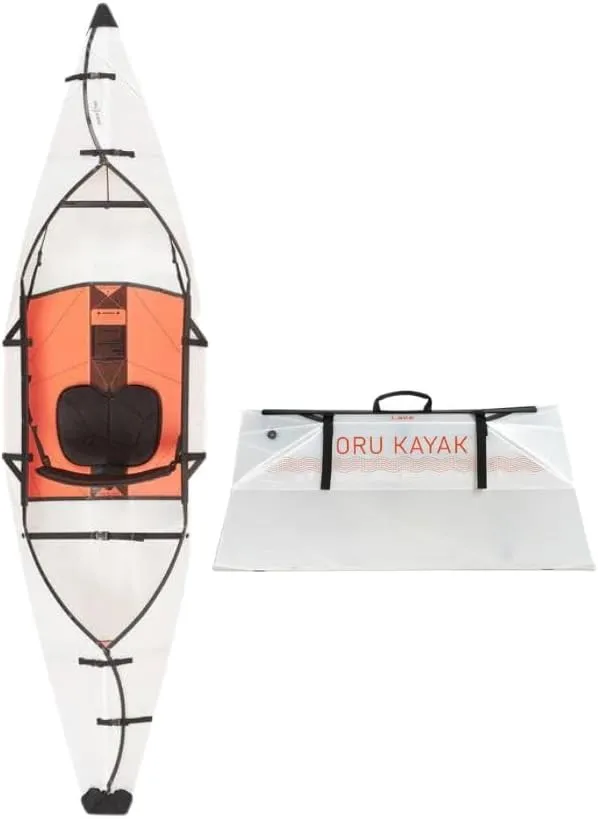 Oru Kayak Foldable Kayak Inlet | Stable, Durable, Lightweight - Lake and River Kayaks - Beginner, Intermediate - Size (Unfolded)