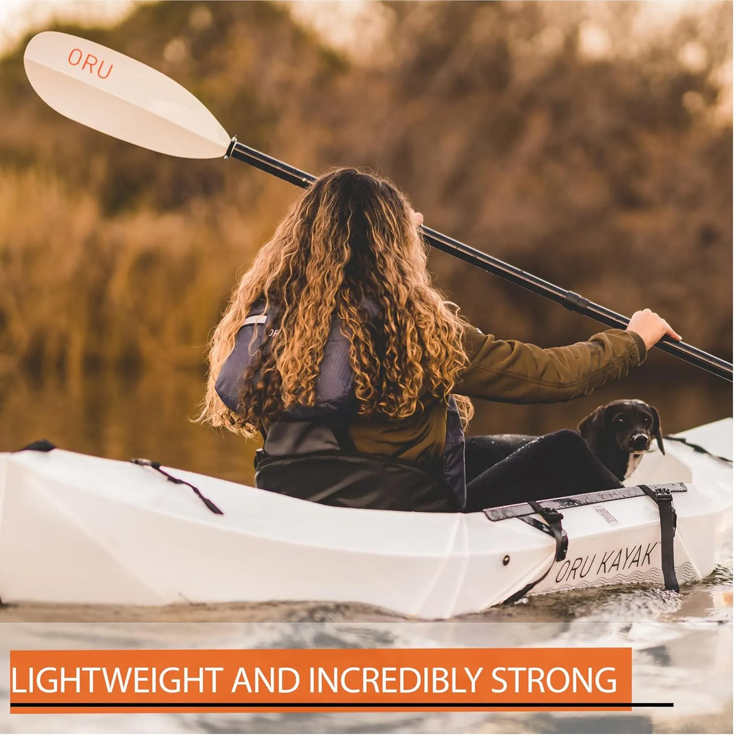 Oru Kayak Foldable Kayak Lake Sport | Lightweight, Portable & Stable - Lake and River Kayaks - Beginner, Intermediate