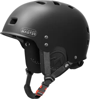 OutdoorMaster Kayak Helmet, Wakeboard Helmet Whitewater Helmet Men Women, Water Helmet with Ear Pads, Surf Helmet 12 Vents Dial Fit Adjustment Longboard Helmet, Perfect for Kayaking, Boating