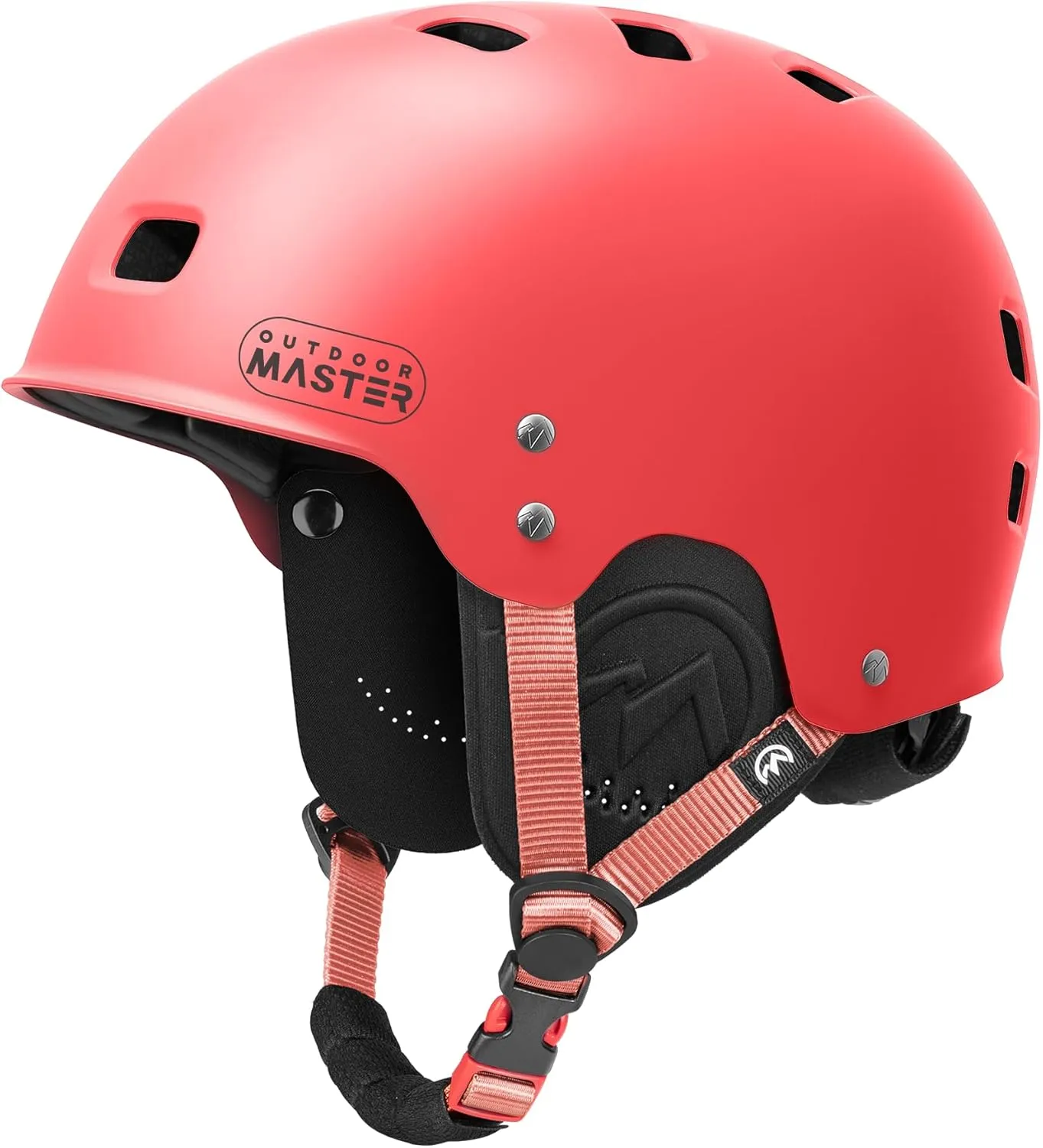 OutdoorMaster Kayak Helmet with Ears for Men Women, Adjustable with 12 Vents, Perfect for Kayaking, Boating, Surfing