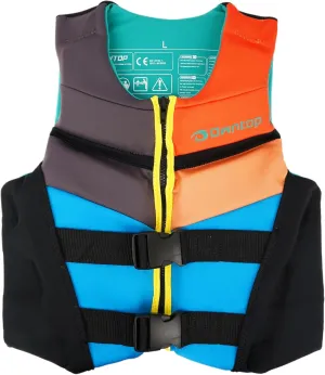Owntop Swim Vest Youth Kids | Lightweight & Quick-Dry | Adjustable Buckles & Zipper | Kayak, Swimming Training, Boating - Watersports | Fit for 50-125 lbs