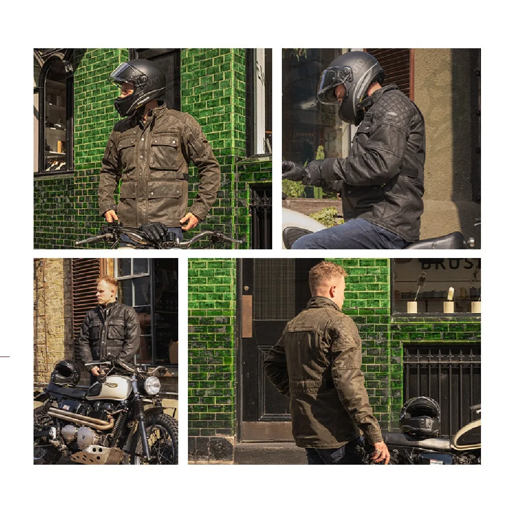 Oxford Sterling D2D Mens Motorbike Jacket Black
