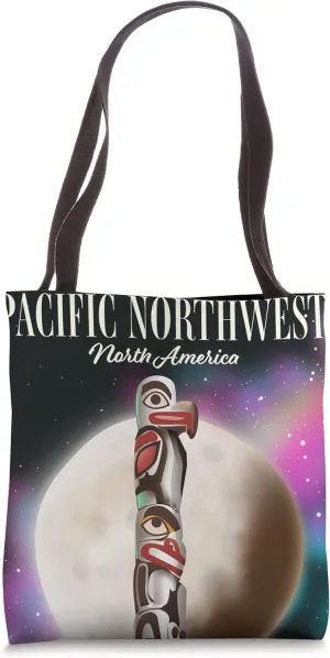 Pacific Northwest Travel poster Tote Bag