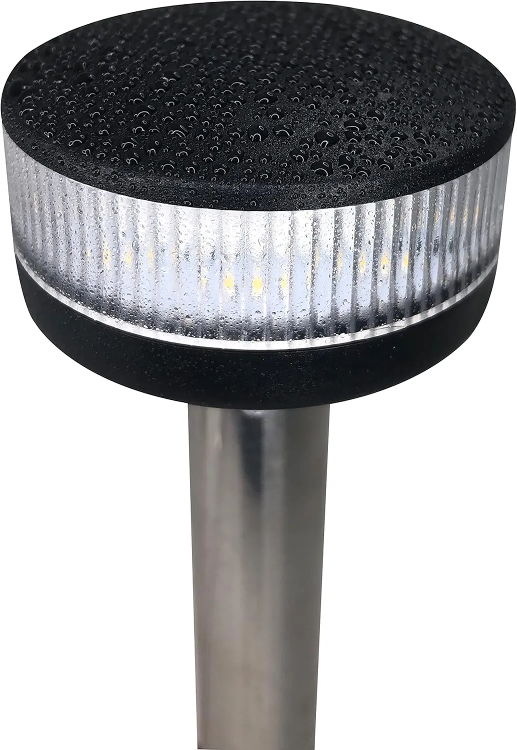Pactrade Marine Boat Fold Down Stern Light Anchor Light All Round White LED Marine Adjustable Pole USCG 2 NM For Yacht Pontoon and Fishing Boat 12 Volts 8 Inches