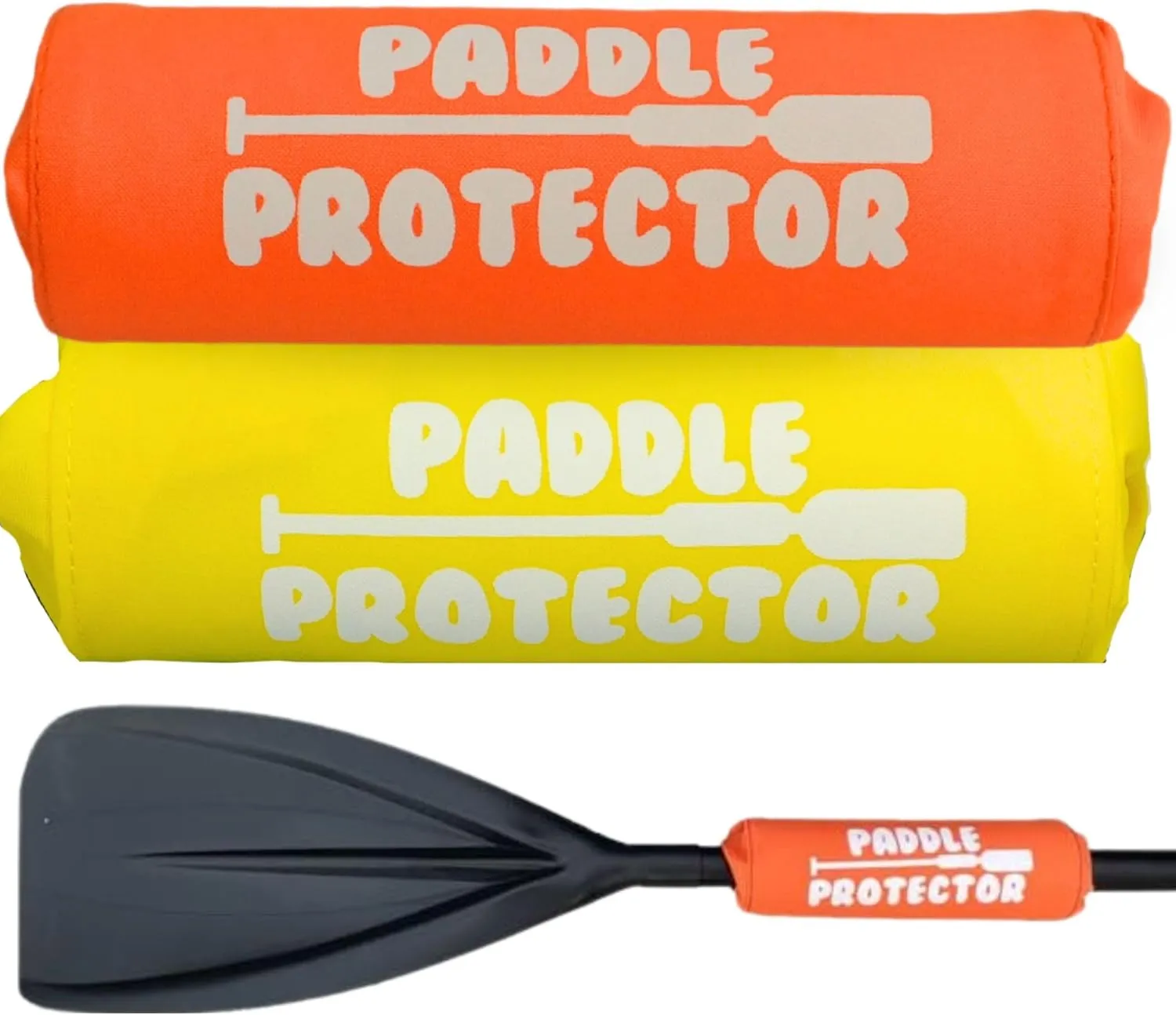 Paddle Float - Paddleboard Accessory for Stand Up Paddle Board, High Density Foam w/Hook & Loop Closure, Buoyancy, Kayak Flotation - Canoe Paddles, Kayaks, SUP Paddleboard - 2 Pack