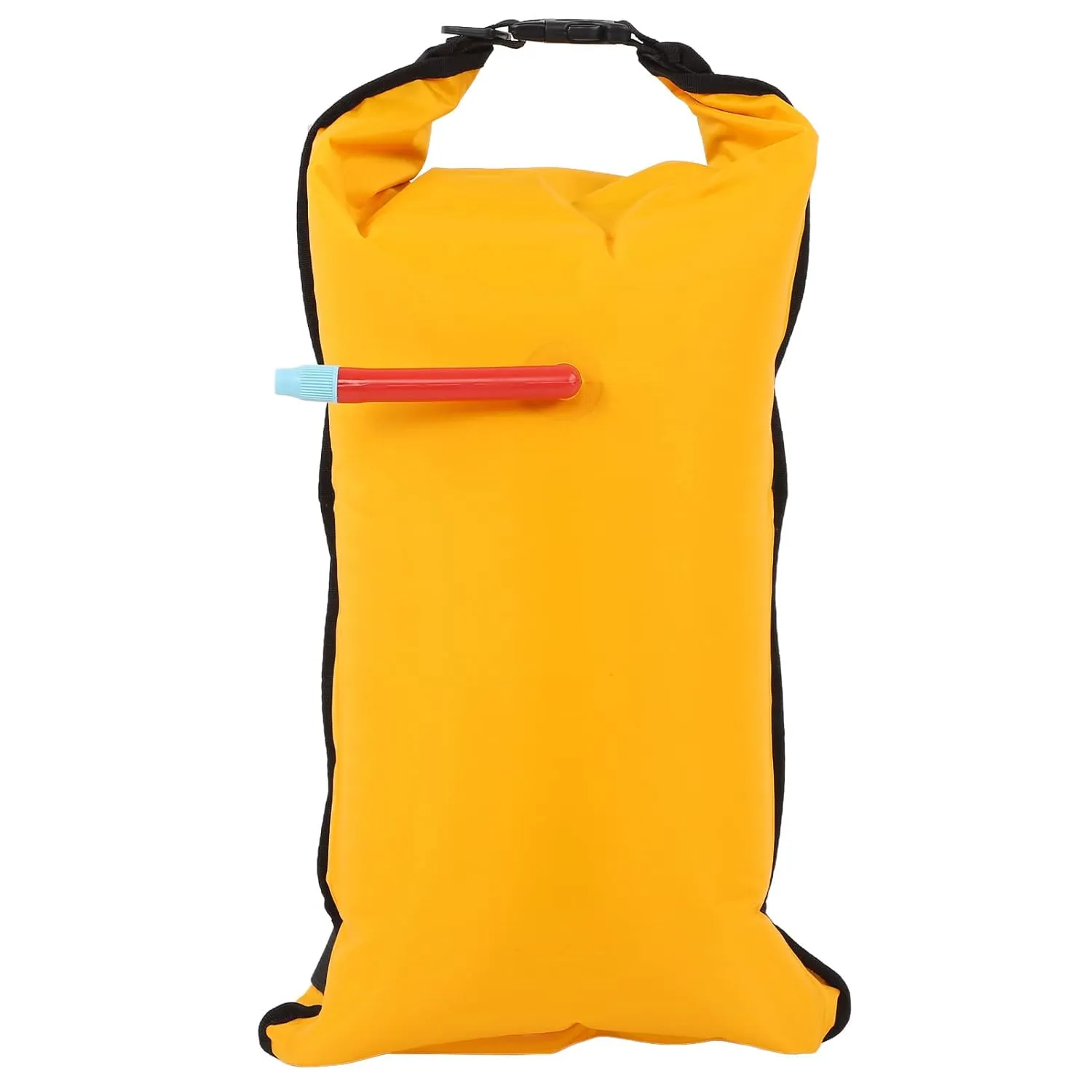 Paddle Float Safety Bag Lightweight Portable Canoe Inflatable Boat Bag Rescue Self Rescue Suitable Swimming Paddle Board Kayak Travel 28.3x14.6in