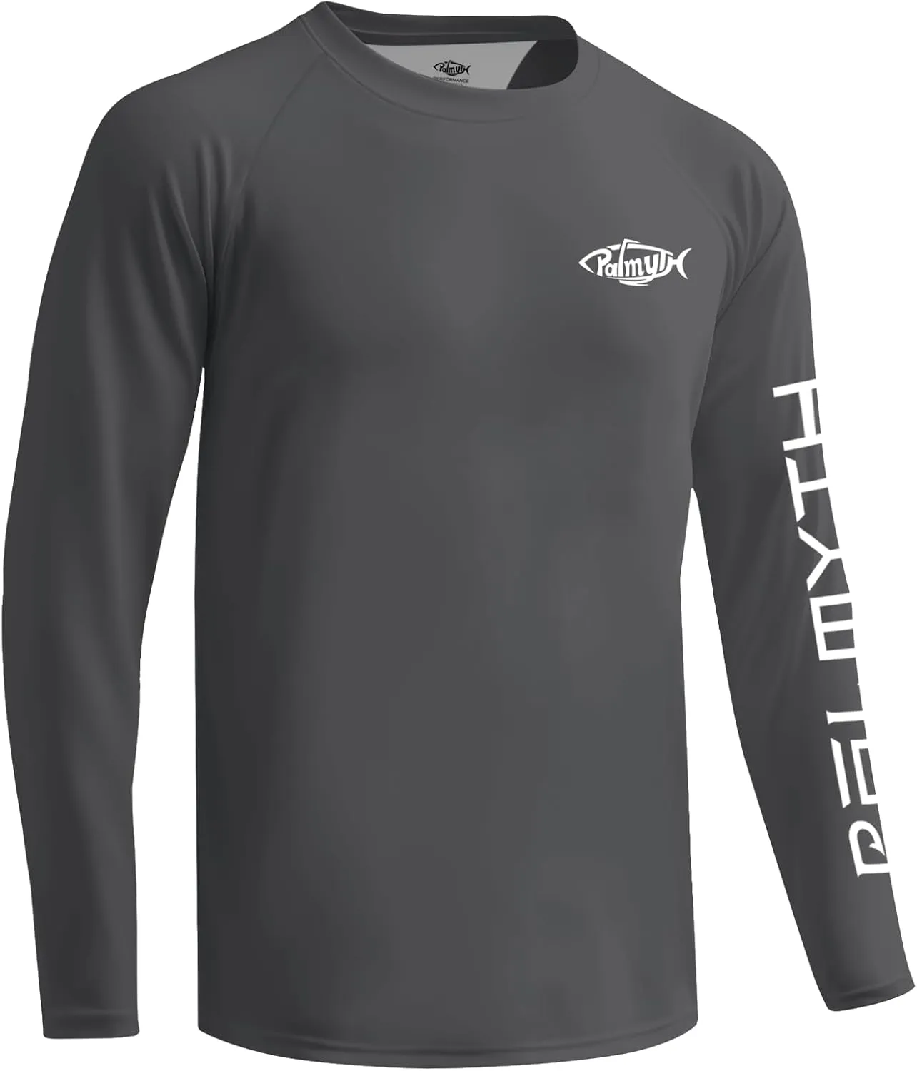Palmyth Fishing Shirts for Men Long Sleeve UPF 50  Sun Protection UV T Shirt Tee