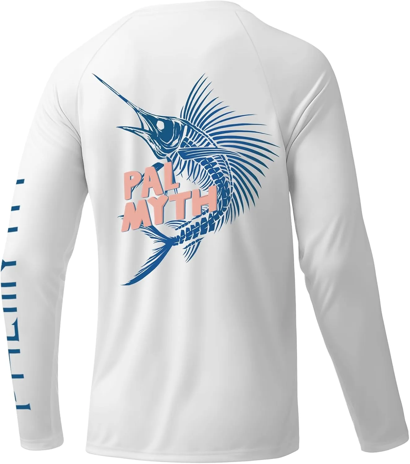 Palmyth Fishing Shirts for Men Long Sleeve UPF 50  T Shirt Sun Protection Tee