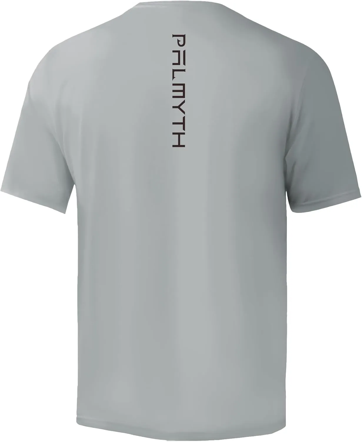 Palmyth Fishing Shirts for Men Short Sleeve T-Shirt Sun Protection UPF 50  Tee