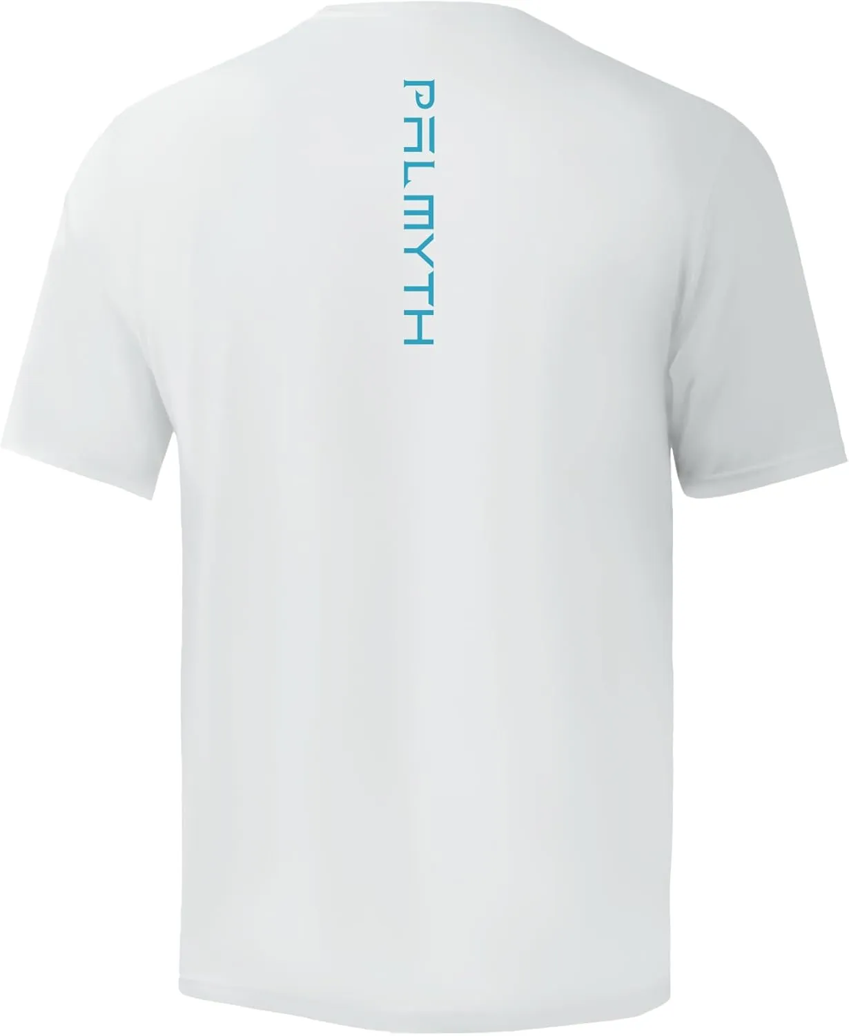 Palmyth Fishing Shirts for Men Short Sleeve T-Shirt Sun Protection UPF 50  Tee
