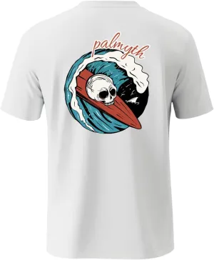 Palmyth Fishing Shirts for Men Sun Protection Shirts Short Sleeve UPF 50  T-Shirt Tee Quick Dry