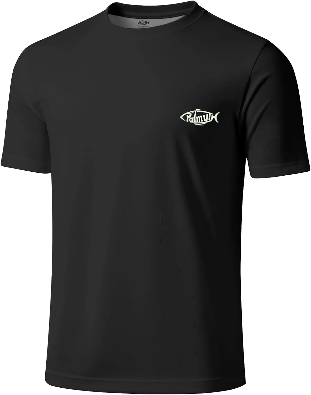 Palmyth Fishing Shirts for Men Sun Protection Shirts Short Sleeve UPF 50  T-Shirt Tee Quick Dry