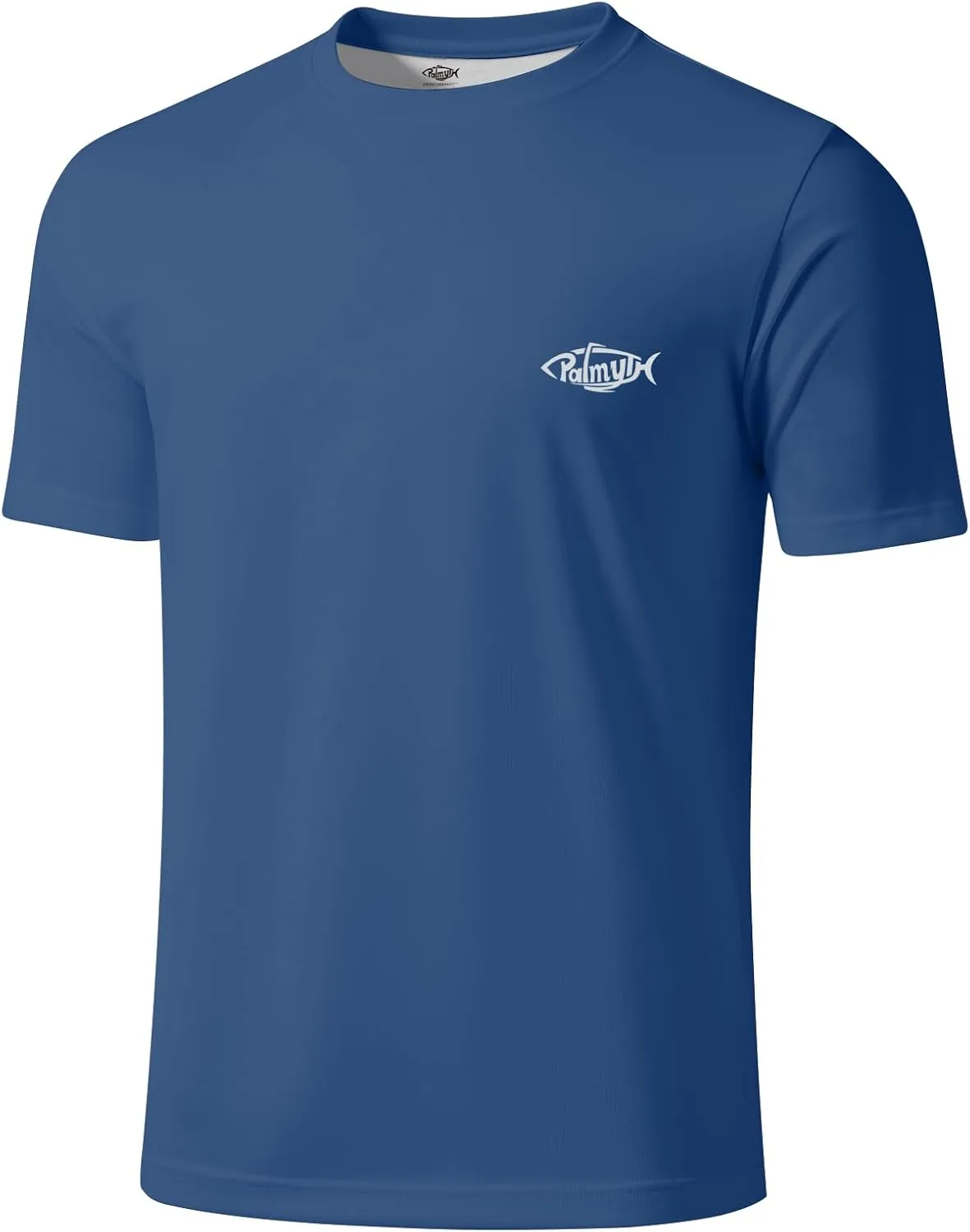 Palmyth Fishing Shirts for Men Sun Protection Shirts Short Sleeve UPF 50  T-Shirt Tee Quick Dry